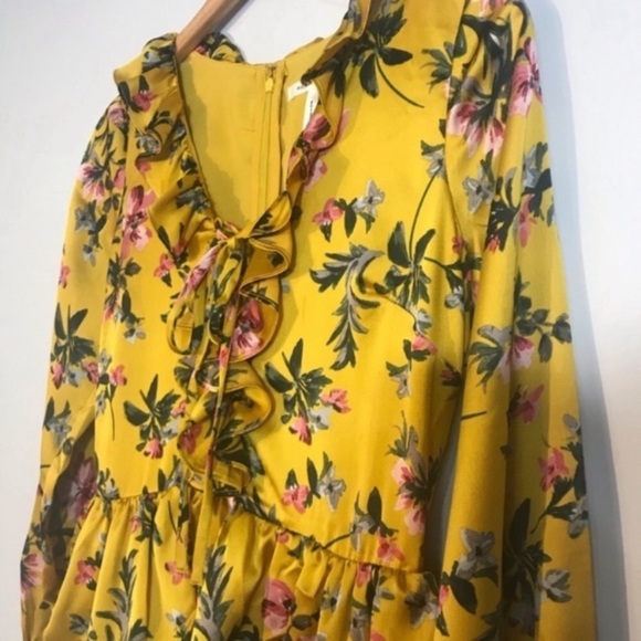 AVEC LES FILLES Floral Ruffled Dress - Picture 8 of 16